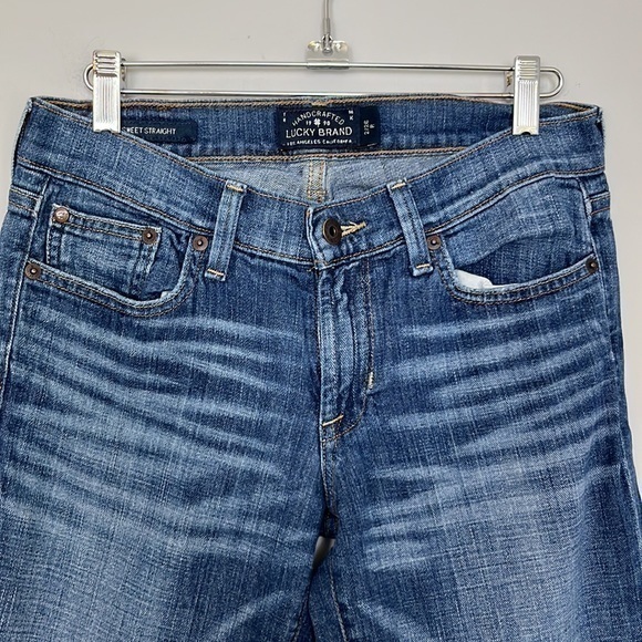 LUCKY BRAND JEANS SWEET STRAIGHT SIZE 2/26R - Picture 3 of 10